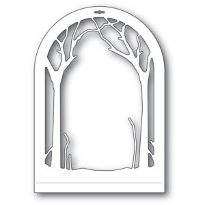 Memory Box Die - Winter Wood Globe Layer 94509
