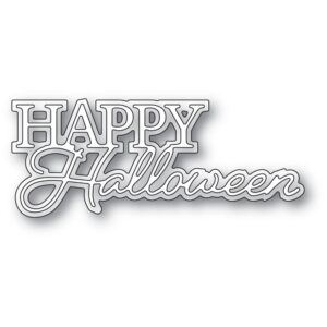 Memory Box Die - Happy Halloween Posh Script 94585