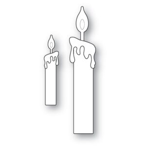 Memory Box Die - Melted Candles 94593