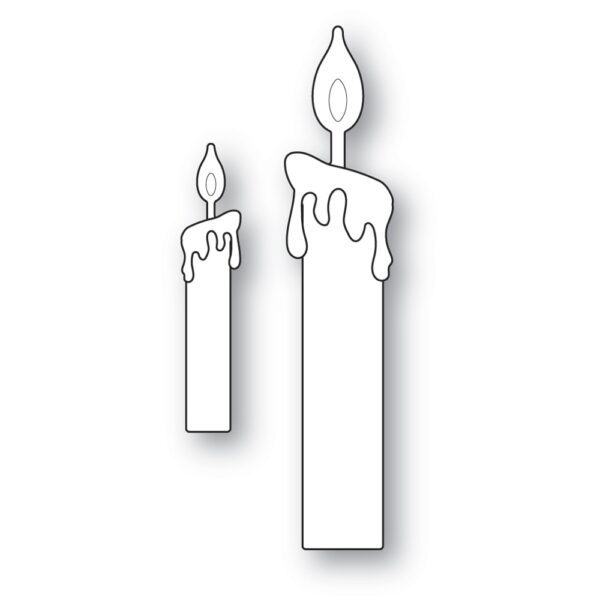 Memory Box Die - Melted Candles 94593