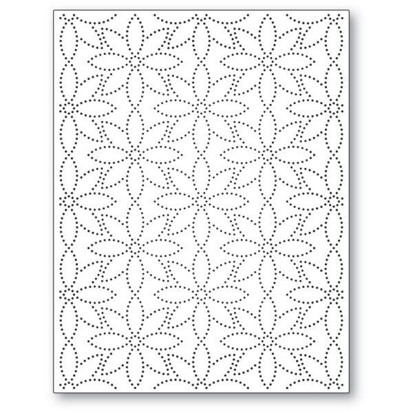 Memory Box Die - Pinpoint Daisy Background 94621
