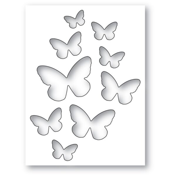 Memory Box Die - Butterfly Coterie Collage 94642