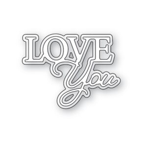 Memory Box Die - Love You Posh Script 94668