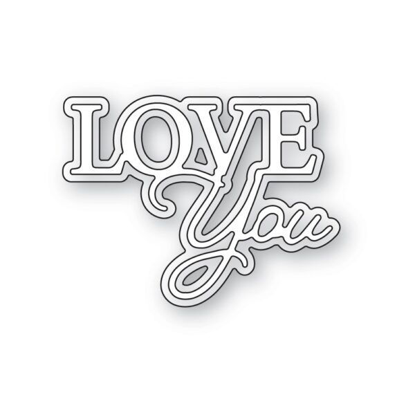 Memory Box Die - Love You Posh Script 94668