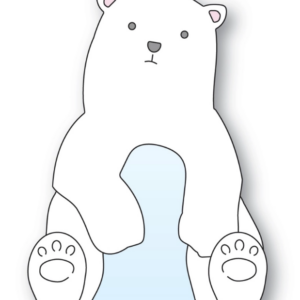 Memory Box Die - Layered Polar Bear 94685