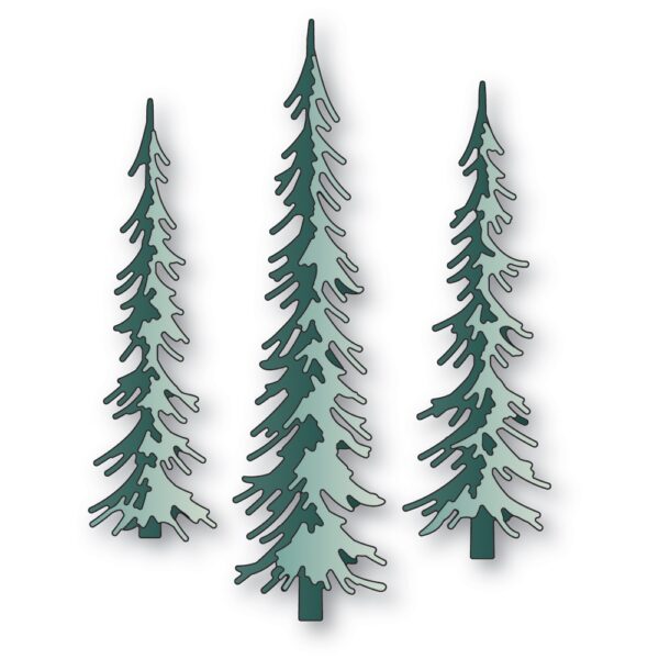 Memory Box Die - Layered Narrow Pines 94706