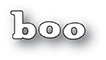 Memory Box Die - Playful Boo 99875