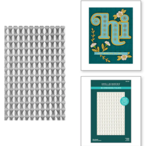 Tile Mosaic 3D Embossing Folder E3D-025