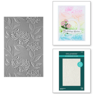 Beautiful Blooms 3D Embossing Folder E3D-026