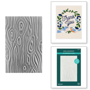 Knock on Wood 3D Embossing Folder E3D-028