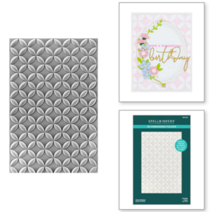 Circle Illusion 3D Embossing Folder E3D-029