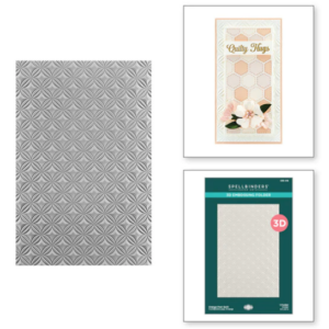 Orange Peel Quilt Embossing Folder E3D-046