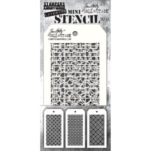 Tim Holtz® Stampers Anonymous Mini Layering Stencil Set #52 MST052