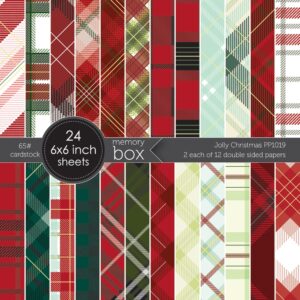 Memory Box Christmas Jolly 6" x 6" Paper Pack PP1019