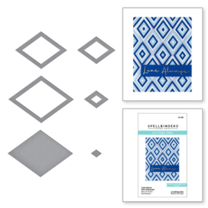 Color Block Mini Diamonds Etched Dies S1-035