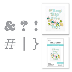 Be Bold Punctuation & More Etched Dies S1-042