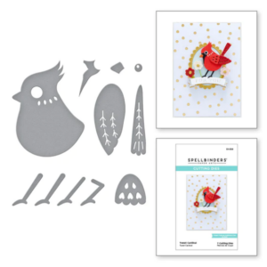 Tweet Cardinal Etched Dies S1-059