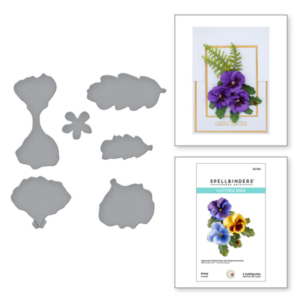 Pansy Etched Dies S2-352