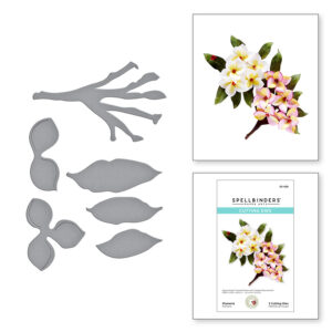 Plumeria Etched Dies S3-428