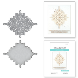 Stitched Medallion Etched Dies S3-437