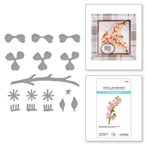 Peach Blossom Etched Dies S3-438
