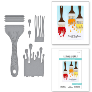 Artful Brush Etched Dies S3-439