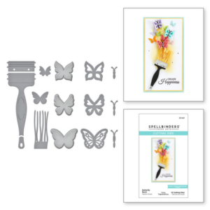 Butterfly Burst Etched Dies S3-441
