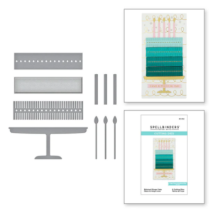 Stitched Fringe Cake Etched Dies S3-452