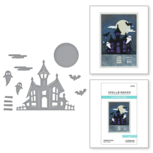Haunted House Etched Dies S3-468