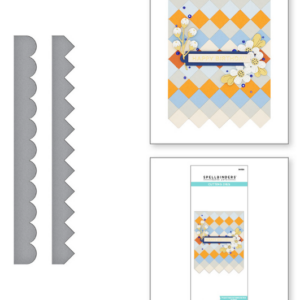 Color Block Slimline Edges Etched Dies S4-1154