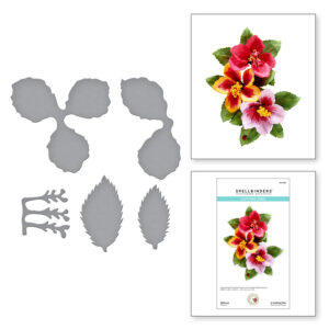 Hibiscus Etched Dies S4-1159