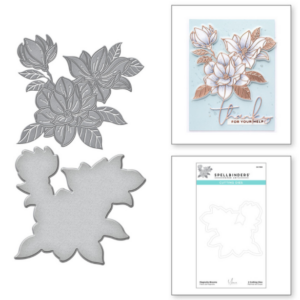 Magnolia Blooms Etched Dies S4-1169