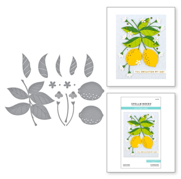Lemon Zest Etched Dies S4-1173