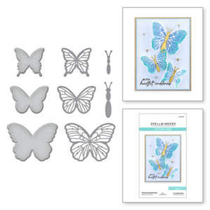 Delicate Butterflies Etched Dies S4-1176