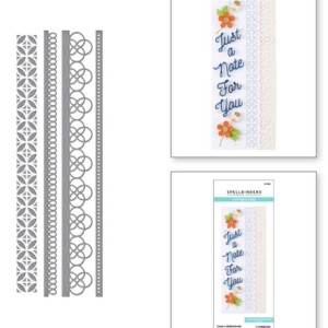 Create a Slimline Border Etched Dies S4-1182