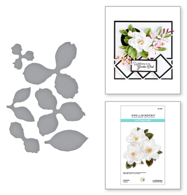 Gardenia Etched Dies S4-1190