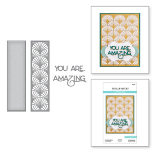 You're Amazing Etched Dies S4-1203