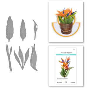 Bird of Paradise Etched Dies S4-1237