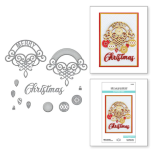Merry Flourish Etched Dies S4-1243