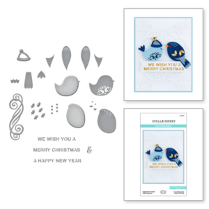 Sugarplum Tweets Etched Dies S4-1244