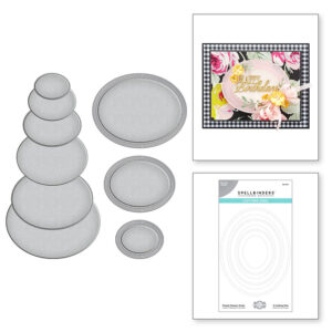 Fluted Classics Ovals Etched Dies S5-474