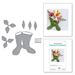 Daffodil/Narcissus and Antique Vase with Honey Bee S5-478