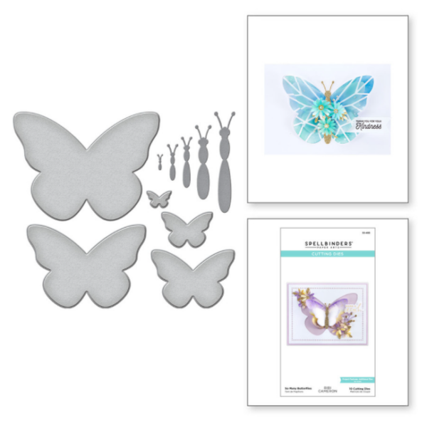 So Many Butterflies Etched Dies S5-495