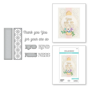 Thank You for Your Kindness Etched Dies S5-513