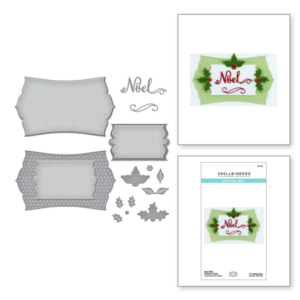 Noel Mini Slimline Frame Etched Dies S5-535