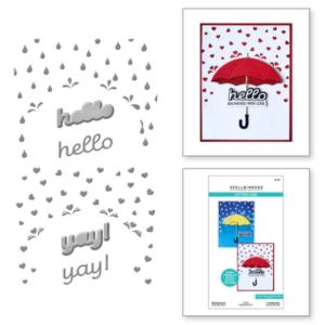 Raining Hearts Etched Dies S5-559
