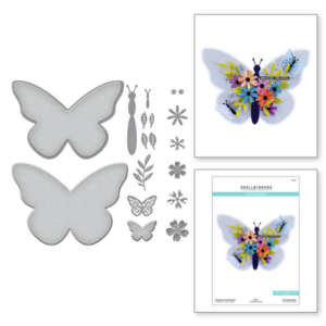 Butterfly Card Creator Etched Dies S7-221