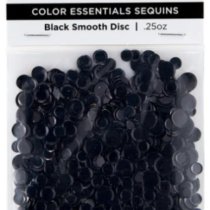 Black Smooth Discs Color Essentials Sequins SCS-240