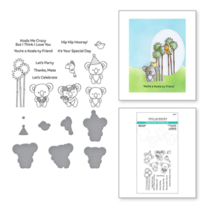 Playful Koalas Clear Stamp & Die Set SDS-173