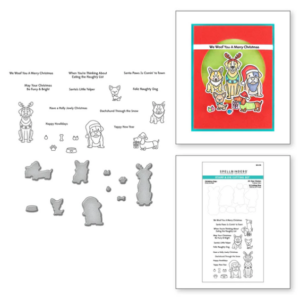 Christmas Pups Clear Stamps SDS-178
